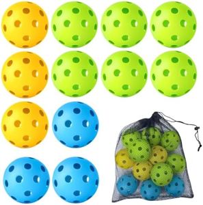 Plastic Baseballs for Baseball Tee Batting Popper Trainer 12Pack 2.83inch
