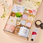 Care Package for Women Spa Gifts Baskets for Women Self Care for Best Friends Mom Grandma Wife Feel Better Gifts Thinking of You Encouragement Stress Relief Get Well Soon Gifts for Women Holiday Gift