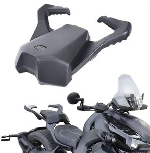 FIASRAC Black Rear Passenger Seat Compatible with Can-Am Ryker - Soft Seat Pad with Grap Handles - Sport, Rally Edition, For Ryker 600 900 (MAX Mount 219400800 Required)