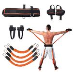 Sunsign Speed and Agility Resistance Bands Trainer for Vertical Jump Squat Boxing MMA Taekwondo Karate Bounce Softball Baseball Basketball Volleyball Football Training, Orange