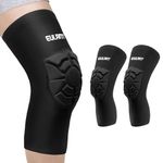 EULANT Soft Volleyball Knee Pads for Juniors & Adults,Elastic Knee Protectors for Dance Handball Football MTB Goalkeeper Basketball Gymnastics Wrestling Yoga Working,M