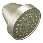 Moen 6399BN Level One-Function Standard Shower Head, Brushed Nickel