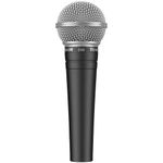 TONOR Cardioid Dynamic Vocal Microphone, Wired Vocal Mic with Integral Pop Filter and Spherical Mesh Grating, Handheld Mic with Noise Reduction, 6.35mm XLR Output, Singing, Stage, D58 Black