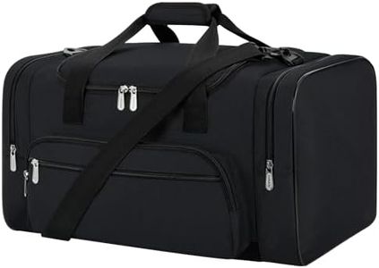 YoKelly Sports Duffel Bag 26 Inch Travel Gym Duffle - Black