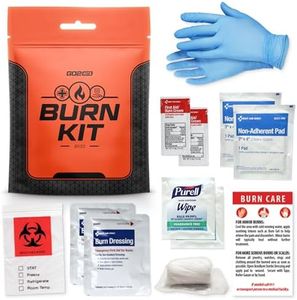 Go2Kits Emergency Burn Kit in Compact First Aid All-Purpose Resealable Pack for Home, Office, Car & Travel (BK33)