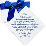 Father of the Bride Gifts |Father of the Bride Handkerchief | Wedding Day Gift for Dad from Daughter | By Amy Holt Bridal (FOB)