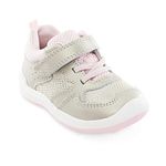 Stride Rite Girls SRT Winslow Athletic Sneaker, Champagne, 6.5 Wide Toddler