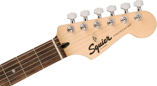 Squier Sonic Stratocaster Electric Guitar, Torino Red – Hardtail