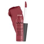 NYX Professional Makeup Soft Matte Lip Cream, Creamy and Matte Finish, Highly Pigmented Colour, Long Lasting, Vegan Formula, Shade: Budapest