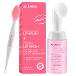 ALANNA Lip Wash for Women | Hydration Boost | Soft & Smooth Lips | Cleanses & Hydrates | 0.5% Alpha Arbutin & PHA Lactobionic | 30 ml