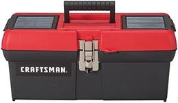 CRAFTSMAN Tool Box, Lockable, 16 in., Red/Black (CMST16901)