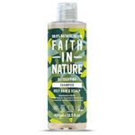 Faith In Nature Natural Seaweed & Citrus Shampoo, Detoxifying for Oily Hair & Scalp, Vegan & Cruelty Free, No SLS, Silicones or Parabens, 400ml