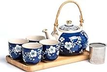 Japanese Tea Set, 25oz Ceramic Tea 
