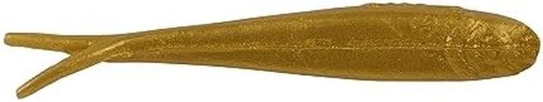 Berkley Gulp! Minnow Fishing Bait, Gold Leaf, 2in, Extreme Scent Dispersion, Realistic Minnow Profile, Ideal for Bass, Trout, Walleye, Panfish and More