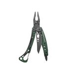 Leatherman Skeletool CX - 7-in-1 Camping & Survival Multi-Tool, Stainless Steel, Made in USA, Dark Green