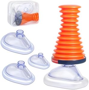 Choking Rescue Device, Anti Choking Device for Kids & Adults, First Aid Kit with 3 Masks for Home & Travel, Strong Suction Heimlich
