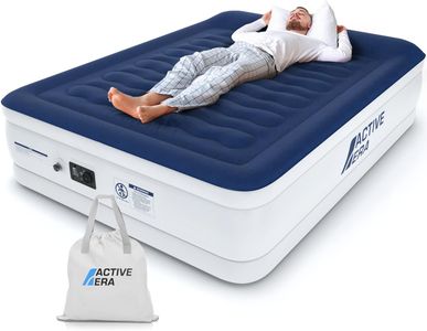 Active Era King Inflatable Mattress – Air Bed with Built-In Pump