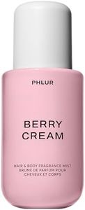 PHLUR Berry Cream Body Mist, 8 Fl Oz - Hair and Body Perfume for Women, Sweet Berries & Vanilla Perfume Body Spray with Strawberry, Cream, Vanilla Bean and Sugared Amber Fragrance