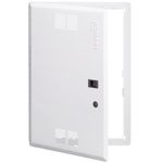 Leviton 47605-21S 21" Vented Premium Hinged Structured Media Door, White