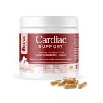 Fera Pets Cardiac Supplement for Dogs & Cats – 120 Capsules​ - Vet Created -Cardiovascular Function & Strength-Taurine, CoQ10, Organic Hawthorne Berry