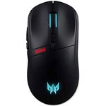 Acer Predator Cestus 350 Wireless Gaming Mouse: NVIDIA Reflex - Up to 16000 DPI - RGB Lighting - 8 Programmable Buttons - On-Board Memory - 5 Profile Settings - Pixart 3335 Sensor - Black