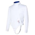 Stab-Resistant Fabric Fencing Suit Children Adult Fencing Jacket Suitable for Left-Handed and Right-Handed Fencers