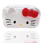 Akutoer Cartoon Cos Bag, White-Red, Kawaii