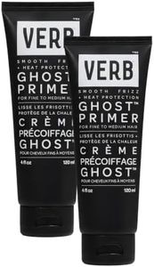 VERB Ghost Primer Heat Protectant,4 fl oz - Infused with Moringa Oil - Frizz Control Styling Cream - Vegan,No Parabens or Harmful Sulfates,(Pack of 2)