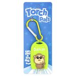 Stands Out, Supplying Outstanding Gifts Daniel Name Monkey Boys Green Novelty Personalised Mini LED Toy Torch Carabiner Clip