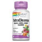 Solaray Guaranteed Potency Tetra Cleanse, Capsules, 60 Count