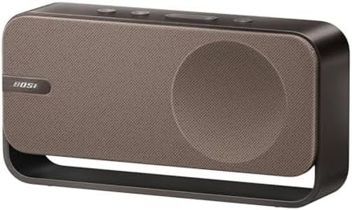 Bose SoundLink Home Speaker, Premium, Portable and Wireless Bluetooth Bookshelf Speaker, Up to 9 Hours Battery Life, Warm Wood