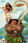 Trends International Disney Moana - Pose Wall Poster, Unframed Version, 22.375" x 34"