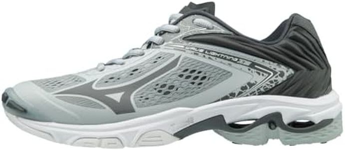 Mizuno Women's Wave Lightning Z5 Volleyball Shoe, Grey, 9 B US