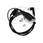 2 Pin Covert Acoustic Tube Earpiece Headset Mic for Motorola Radio Security Door Supervisor 2pin