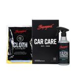 Supagard Dash & Door Cleaner (500ml) - Auto Interior Cleaning Spray for Cockpit, Passenger Compartment, Vinyl Seats, Boot Trims, Steering Wheel, Rubber Seals & Dashboard Detailing