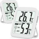 Antonki 2 Pack Room Thermometer for