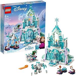 LEGO Disney Princess Elsa's Magical Ice Palace 43172 Toy Castle Building Kit with Mini Dolls, Castle Playset with Popular Frozen Characters Including Elsa, Olaf, Anna and More (701 Pieces)