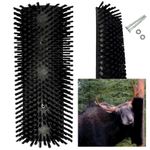 Brush for moose and livestock animal with 3 application area for scent