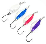 Prime Lures Casting Fishing Spoons in 2/5oz and 5/8oz (BPSP, 2/5oz)