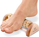 TheraFlow Foot Massager Roller - Relieve Foot Arch Pain, Plantar Fasciitis, Muscle Aches, Soreness. Stimulates Myofascial Release for Relaxation. Soothes Foot Tension/Tightness.