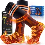 Heated Socks for Men Women, 5000mAh