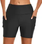 HODOSPORTS Women's 5'' Swim Shorts 