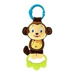 Bright Starts Tug Tunes Take-Along Toy, Elephant or Monkey, Assortment (1 piece)