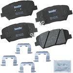 Bendix Premium Copper Free CFC1432 Ceramic Brake Pad (with Installation Hardware Front)