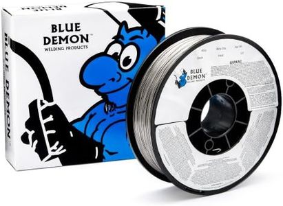 Blue Demon E71T-1/1M X .035 X 11LB Spool Dual Shield Gas Shielded Flux Core Welding Wire, General Purpose, All Position, Low Fumes, Stable Arc, Requires Shielding Gas