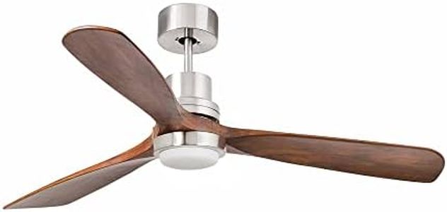 Ventilateur LED Faro Lantau Marron Bois 33518DC