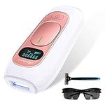 AMINZER IPL Hair Removal Device, Laser Hair Removal Device for Women and Men, 999,000 Flashes, 5 Energy Levels, 2 Modes, IPL Laser Hair Remover for Facial Legs Arms Whole Body