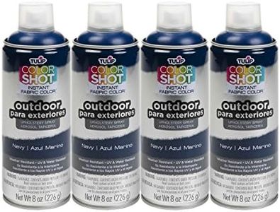 TULIP - 37989 Bulk buy: Tulip ColorShot Outdoor Upholstery Spray Paint 8 oz. 4-pack, Navy