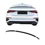285 Motorsport Spoiler OEM Design Compatible with 2020-2024 Audi A3/S3/RS3 8Y Gloss Black - ABS, Specific Fitment