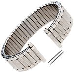 Gilden Gents Expansion 17-22mm Extra-Long Stainless Steel Watch Band 532-SL